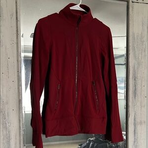 lululemon athletica Women's Dark Red Jacket